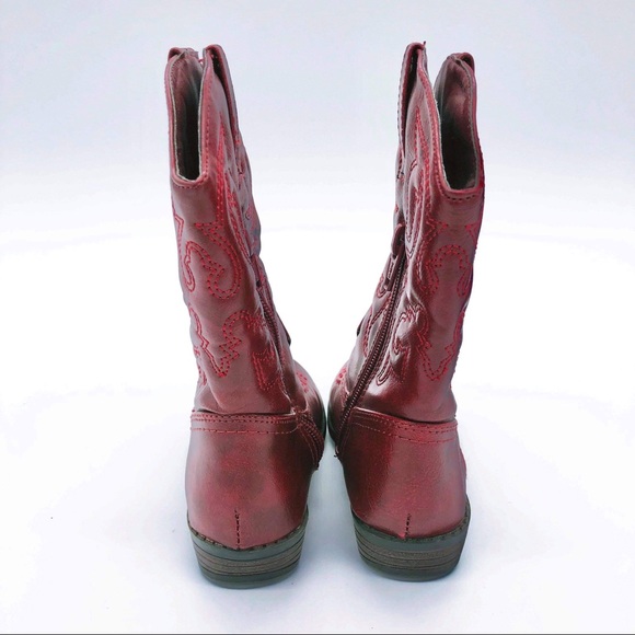 target red cowboy boots